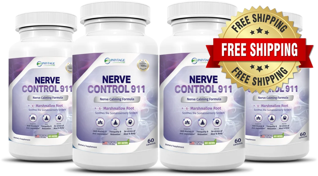 Nerve Control 911 6 Month Supply